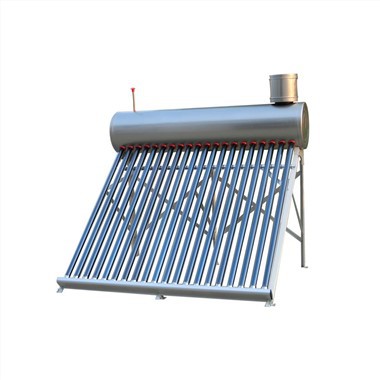 Solarwarmwasserbereiter mit Hilfstank